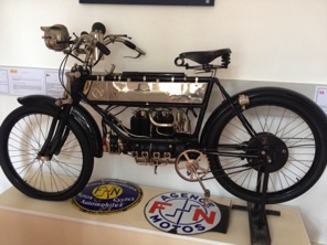 An early MC in the Mus&eacute;e de la Moto et du V&eacute;lo