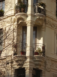 A balcony in Lyon
