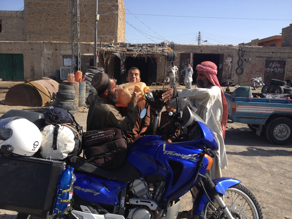 Gas station in Pakistani style