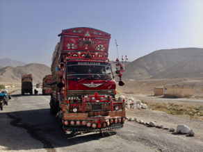 A typical Pakistani truck