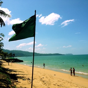 In Khao Lak everything was fine