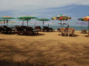 A tourist resort but no tourists