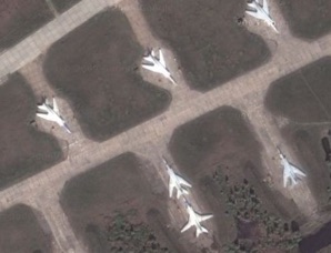 Very close to that church were these bombers that are now attacking Ukraine
